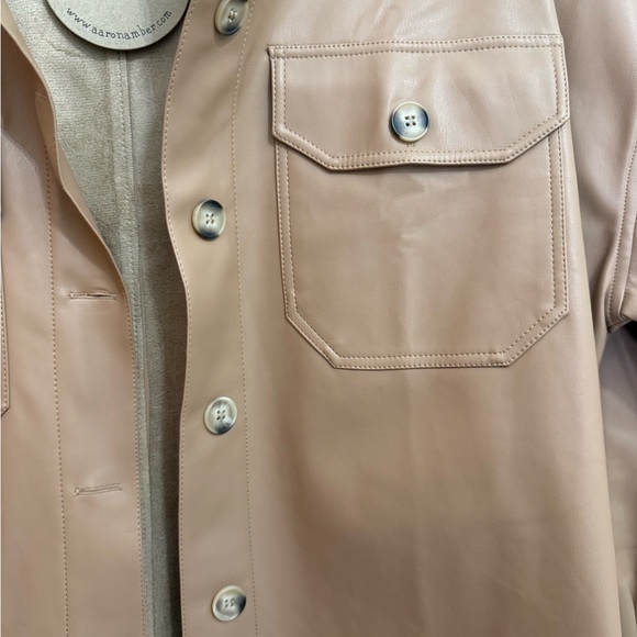 Leather Shacket - Picture 3 of 5